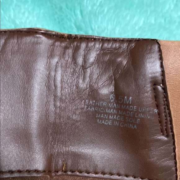 Brown Leather Knee-High Boots - Picture 3 of 4